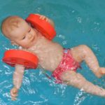 Plavání kojenců Lom u Mostu